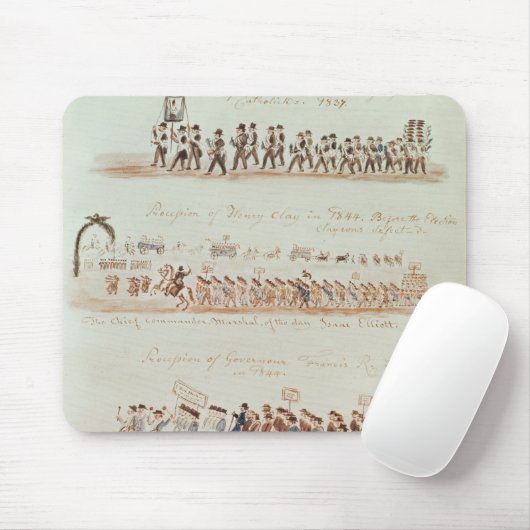 St Patrick Tagesprozession Mousepad (Mit Mouse)