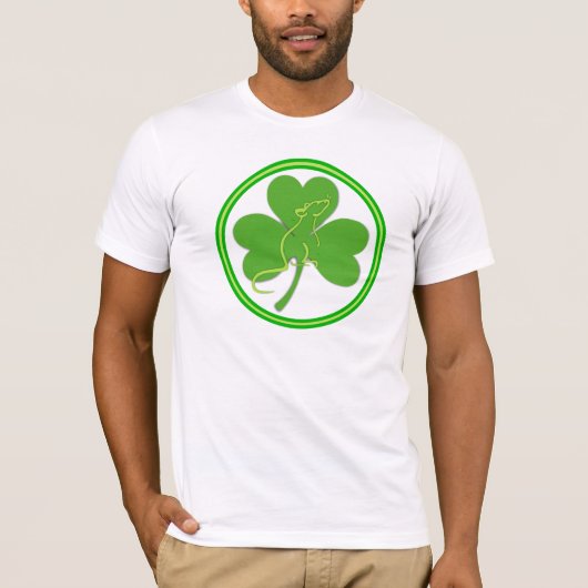 St Patrick Tagesratten-Shirt T-Shirt (Vorderseite)