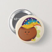 St Patrick Tagesschatz Button (Vorne & Hinten)