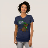 St Patrick Tagesschokolade Labrador T-Shirt (Vorne ganz)