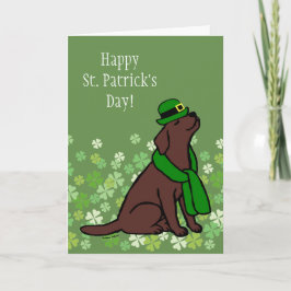 St Patrick Tagesstilvolle Karte