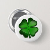 St Patrick TagesZing Button (Vorne & Hinten)