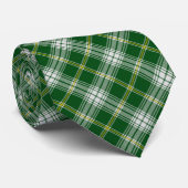 St. Patrick Tartan Necktie mit Harp Krawatte (Gerollt)