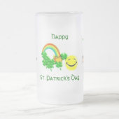 St.Patrick-Tasse Mattglas Bierglas (Mittel)