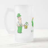 St.Patrick-Tasse Mattglas Bierglas (Links)
