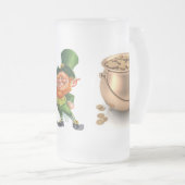 ST PATRICK Tasse TAG- LEPRECHUAN UND GOLDES (VorderseiteRechts)