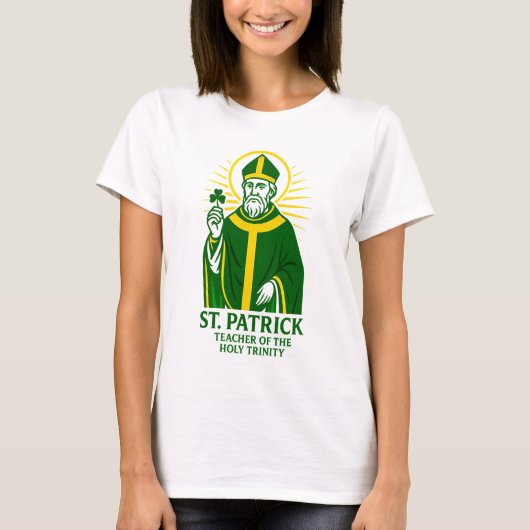 St. Patrick Teacher of the Holy Trinity T-Shirt (Vorderseite)