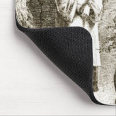 St Patrick traf sich durch Jungfrauen im Holz von Mousepad (Ecke)