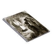 St Patrick traf sich durch Jungfrauen im Holz von Notizblock (Rechte Seite)