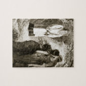 St Patrick traf sich durch Jungfrauen im Holz von Puzzle (Horizontal)