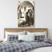 St. Patrick traf sich mit Jungfrauen im Wald von F Leinwanddruck (Insitu (Schlafzimmer))