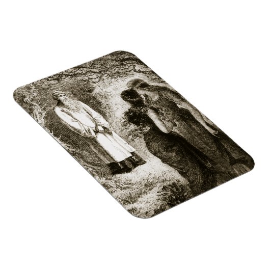 St. Patrick traf sich mit Jungfrauen im Wald von F Magnet (Rechte Seite)