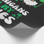 St. Patrick Unfug Mit Gnomies Gnome Geschenkpapier (Ecke)