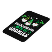 St. Patrick Unfug mit Gnomies Gnome Magnet (Linke Seite)