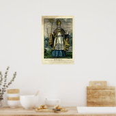 St. Patrick von Currier & Ives (1834-1907) Poster (Küche)
