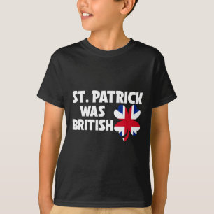 St. Patrick war britische Flagge Patriotisch St. P T-Shirt