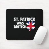 St. Patrick war britische Flagge Patriotischer St. Mousepad (Mit Mouse)