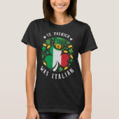 St Patrick war das italienische St. Patrick's Day  T-Shirt (Vorderseite)
