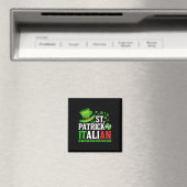 St Patrick war der italienische St Patrick's Day H Magnet (In Situ (Geschirrspüler))