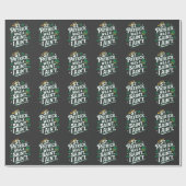 St. Patrick war ein Heiliger, ich bin nicht lustig Geschenkpapier (Flach)