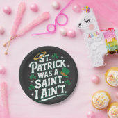 St. Patrick war ein Heiliger, ich bin nicht lustig Pappteller (Party)