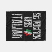 St. Patrick war italienischer St. Patricks Day in Fleecedecke (Vorderseite (Horizontal))