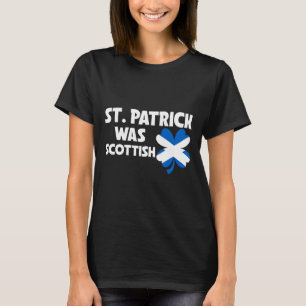 St. Patrick war schottische Flagge Patriotischer S T-Shirt