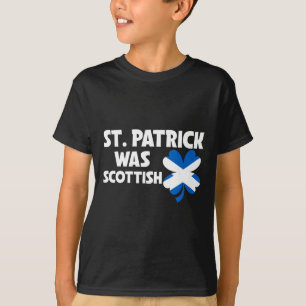 St. Patrick war schottische Flagge Patriotischer S T-Shirt