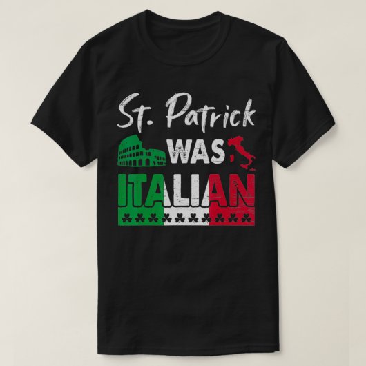 St Patrick war St Patrick's Day Kleeblatt I T-Shirt (Design vorne)