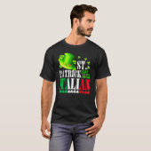 St Patrick Was Italian St Patrick's Day Hat Clover T-Shirt (Vorne ganz)