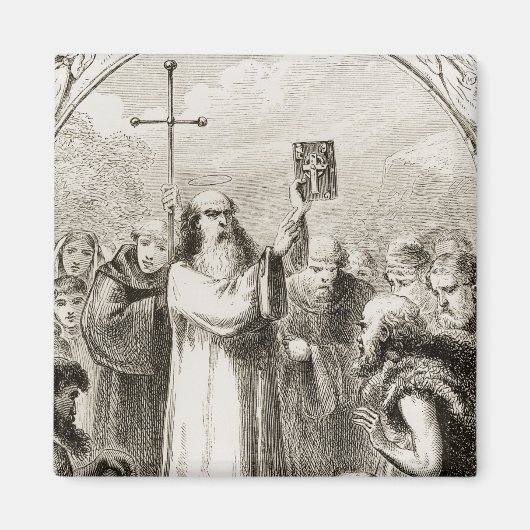 St. Patrick zeigt den Iren die Vier Magnet (Vorne)