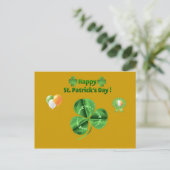 St Patrickd Day Postcard Postkarte (Stehend Vorderseite)