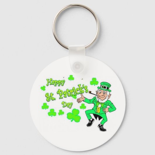St.PatrickDay-Schlüsselring Schlüsselanhänger (Vorderseite)