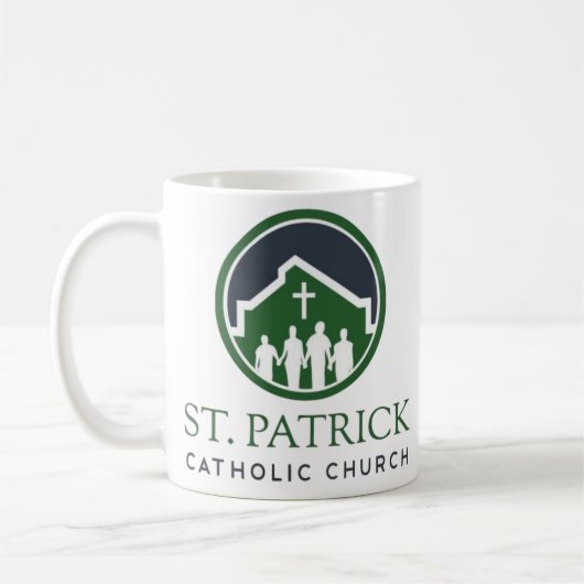 St- Patrickkaffee-Tasse Kaffeetasse (Links)