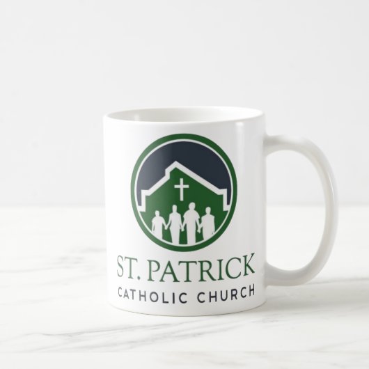 St- Patrickkaffee-Tasse Kaffeetasse (Rechts)