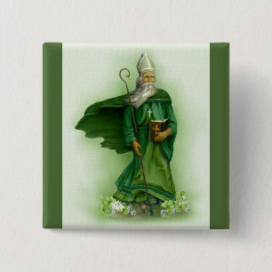 St- Patrickknopf Button