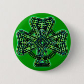St- Patrickknopf Button (Vorderseite)