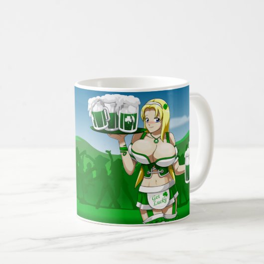 St. Patricks 2 Kaffeetasse (VorderseiteRechts)