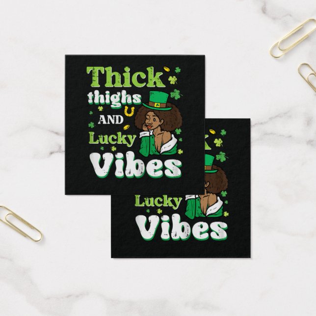 St Patricks Afro Dicke Oberschenkel Glückliche Vib (Büro)