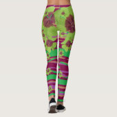 St. Patrick's - All Clover-Up Kleeblatt Leggings (Rückseite)