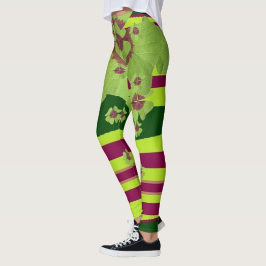 St. Patrick's - All Clover-Up Kleeblatt Leggings (Links)