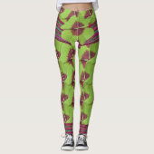 St. Patrick's - All Clover-Up Kleeblatt Leggings (Vorderseite)