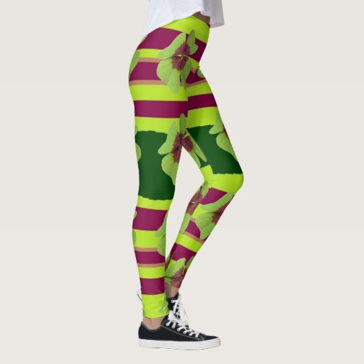 St. Patrick's - All Clover-Up Kleeblatt Leggings (Rechts)