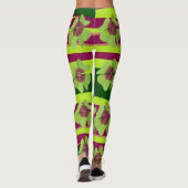 St. Patrick's - All Clover-Up Kleeblatt Leggings (Rückseite)