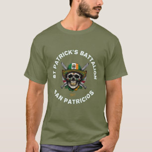St Patricks Bataillon San Patricios Irisch Mexikan T-Shirt