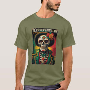 St Patricks Bataillon San Patricios Irisch-Mexikan T-Shirt