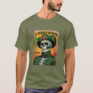 St Patricks Bataillon San Patricios Irisch Mexikan T-Shirt