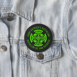 St. Patrick's Battalion San Patricios Katholik Button