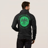 St. Patrick's Battalion San Patricios Katholik Hoodie (Schwarz voll)