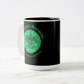St. Patrick's Battalion San Patricios Katholik Zweifarbige Tasse (Vorderseite Links)